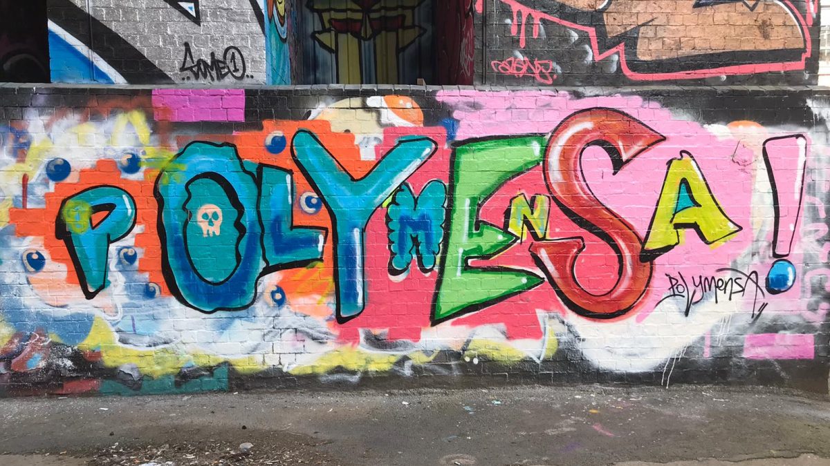 Polymensa graffiti