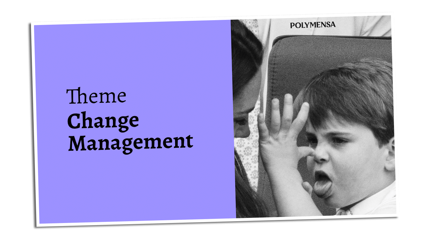 Change Management at agencies